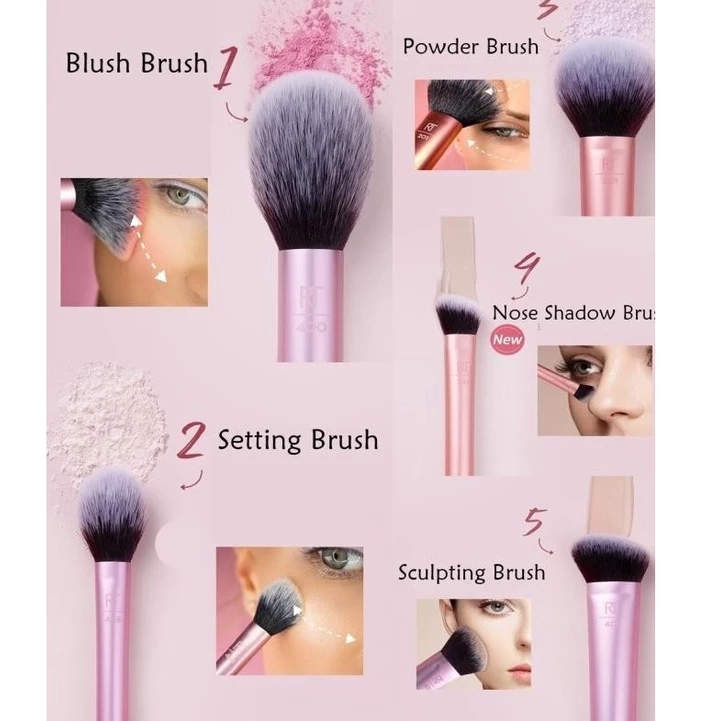 Bộ Cọ 5 cây RT REAL TECHNIQUES Face Essentials Set Brush 01483